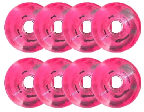 Skateboard-Räder, Inline-Rollschuh-Räder für den Innenbereich, Ersatz-Rollschuh-Räder, Inline-Rollschuh-Räder für den Innenbereich 83A, für den Außenbereich, für Outdoor, Hockey –