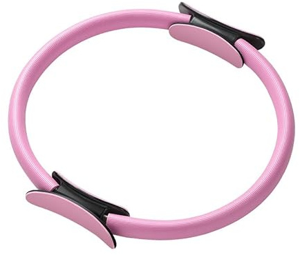 Pilates Ring Yoga Widerstandsring Fitnessgerät Bein Bauch Core Training - Rosa
