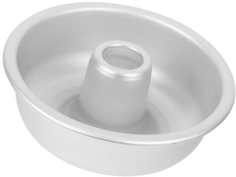 iplusmile Stampo per Dolci Ciambella in Lega di Alluminio, Teglia da Forno Antiaderente Piccola per Chiffon Cake, Teglia per Biscotti e Torte Fatta in Casa, Resistente e Facile da Pulire,