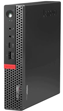 Lenovo ThinkCentre - Mini Pc Tiny Intel i5-8500T 6 Core 2.1Ghz - Ram 16Gb SSD 512Gb - Pc Desktop Mini Pronto all'uso con Libre Office - Windows 11 e Chiavetta Wi-fi (Ricondizionato)