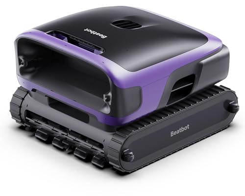 Beatbot Sora 70 Poolroboter, 4-in-1 Poolreinigung, Oberfläche, Helllila | 25700 LPH, smartes Parken an der Oberfläche, 6L Fassungsvermögen, 10000mAh Akku, für Aufstell- und Einbaupools, 300 m²