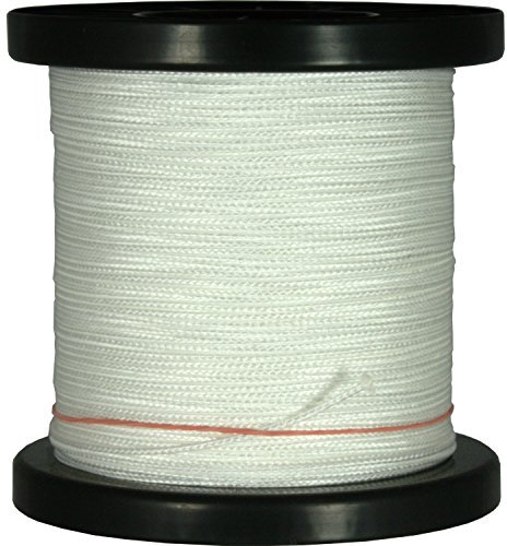 Handelsminister.com Dyneema Drachenschnur 260daN weiß 1,5mm sehr dehnungsarm geflochten Einleiner Lenkdrachen, Länge: 200m, Durchmesser: 1.5mm, Bruchlast: 260daN