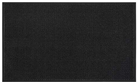 andiamo Fußmatte Easy - Schmutzfangmatte für den Hauseingang - flexibel einsetzbar als Türmatte innen, Fußabtreter im überdachten Außenbereich oder als Schuhmatte 80 x 120 cm Anthrazit