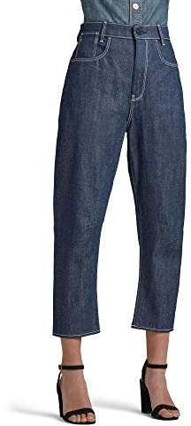 G-Star Femme Jean C-Staq 3D Boyfriend Cropped C, Bleu (raw denim D17869-C665-001), 31W / 34L