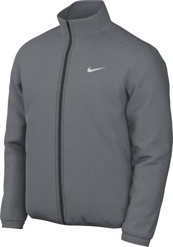 Nike FB7499-084 M NK DF FORM JKT Giacca Uomo SMOKE GREY/REFLECTIVE SILV Taglia L
