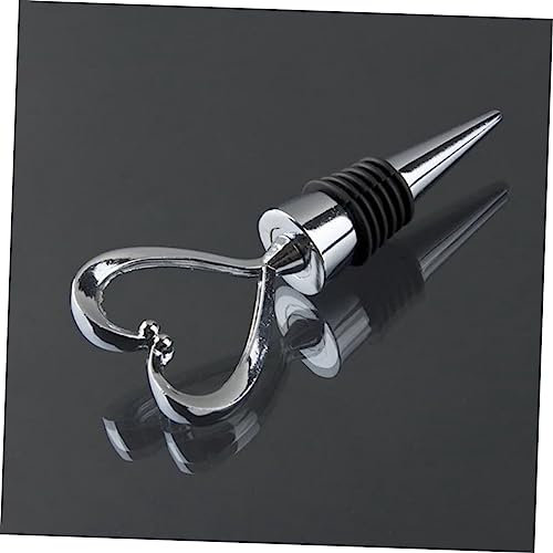 BESTonZON Weinstopper Vakuumstopfen Wein Stopper Stöpsel Für Wein Flaschenverschluss in Herzform Vakuumstecker Herzförmig