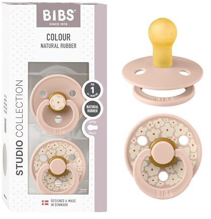 BIBS Colour Studio Ciuccio confezione da 2 pezzi. Privo di BPA