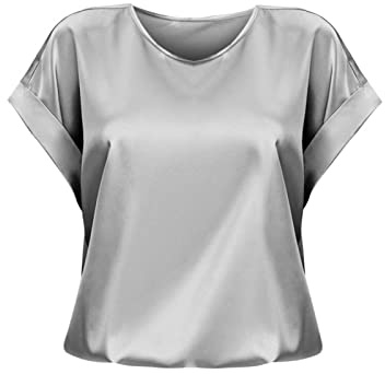 Uwdiohq Le Offerte di Oggi Bluse Donna Eleganti Pizzo Magliette Donna Anziana Manica Corta Casacca Bianca Donna Elegante Maglia Cerimonia Donna Maglia Estiva Tre Quarti Buy Again