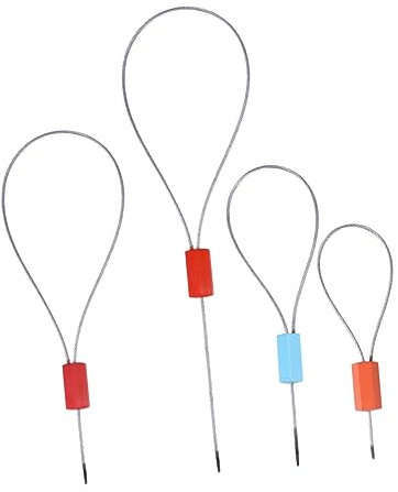 MUSISALY 50 Stück 30 Cm Bleiplombenzange Bleizange Hochfest Sicher Logistiksiegel Tragbar