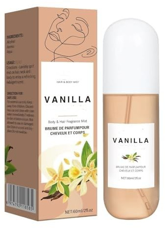 Brume corporelle pour la peau – 56,7 g – Brume hydratante pour cheveux et corps pour homme et femme – Vaporisateur hydratant pour le visage pour peau sèche, soin du corps, soin du corps