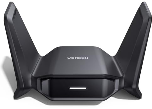 UGREEN WiFi Dongle, BE6500 WiFi 7 Wireless Adapter, Tri-Band 2.4G/5G/6G USB 3.0 High Gain WiFi 7 Dongle, 4K-QAM, WPA3 Encryption, Low-Latency USB WiFi Adapter for PC/Laptop, Supports Windows 11/10