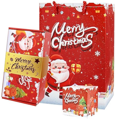 Überraschungsgeschenkbox, explosionsartig, faltbar, hüpfende Weihnachtsgeschenkboxen, Pop-up-Explosionsbox für Weihnachten, Geburtstag, Jahrestag, Neujahr.