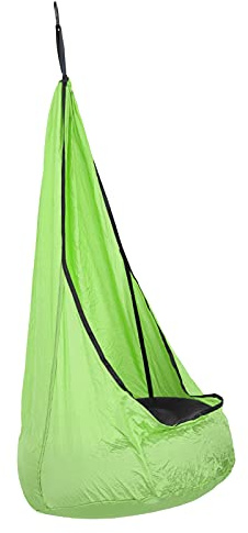 Yctze Altalena in taffetà di Nylon Spiegazzato 210T - Comoda Sedia Amaca per Bambini e Adulti, da Utilizzare in Camere da Letto, Balconi e Cortili - da Installare con Custodia (frutta verde)