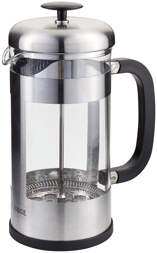 Judge JA120 Glas-Kaffeebereiter für 8 Tassen (1 l), abnehmbarer Boden, kratzfest, spülmaschinenfest