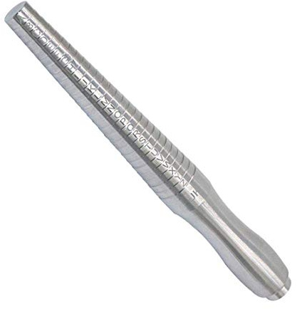 UK Sizes Metal and Plastic Ring Sizers Jewellers Stick Wand Mandrel