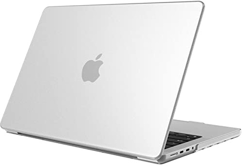 Fintie Hülle Kompatibel mit MacBook Pro 14‘’ (2026-2021) M5 M4 M3 M2 M1 Pro/Max A3426 A3427 A3434 A3112 A3401 A3185 A2992 A2918 A2779, Transparent(Frost)