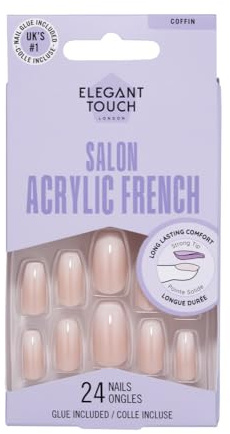 Elegant Touch French Acrylic Nails No. 2