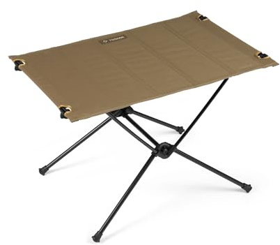 Helinox Table One Hard Top Lightweight, Collapsible, Portable, Outdoor Camping Table, Regular - 23 x 15 Inches, Coyote Tan