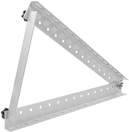Soportes para Paneles Solares, Fijaciones de Acero Inoxidable Soporte Solar Plegable Triangular Multifuncional de 22 Pulgadas para Sistemas de Energía Fotovoltaica