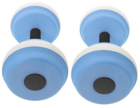 CORHAD 1paar Eva Wasser Dumbbells Für Pool Übungen Schwimmende Hanteln Für Wassergymnastik Fitness Zubehör Für Ganzkörpertraining Im Wasser