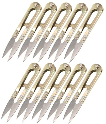 SEWOART 10stücke Teiliges Mini-nähscheren Präzise Fadenschneider Für Und Für Kunsthandwerk Und -projekte Langlebige Handwerkzeuge Für Schnitte
