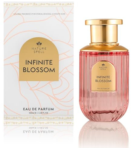 Nature Spell Infinite Blossom Eau De Perfume, Sweet Floral Scent, Long-Lasting Fragrance & Ultra-Fine Mist, For Women, 100ml