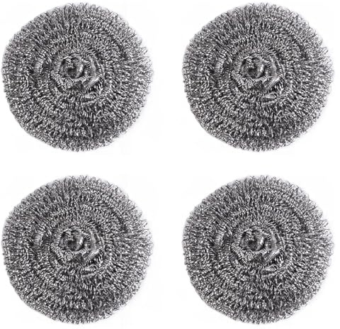 4Pcs Kettle Limescale Ball, Stainless Steel Kettle Descaler Balls Leave in, Limescale Ball for Kitchen, Restaurants, Camping