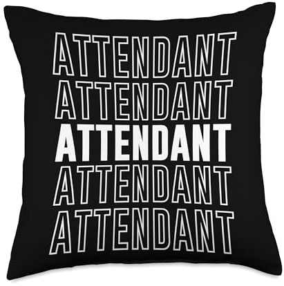 Attendant Throw Pillow