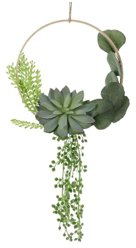 ROMISBABA Planta Artificial Colgante Guirnalda De Vegetación Decoración para Colgar La Pared