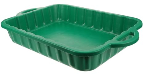 HONMEET Vaschetta di Drenaggio in Plastica per Olio Motore da Auto, Grande Vassoio Raccogli-Gocce Bordi Anti-Perdita, Impilabile e Resistente per Manutenzione Veicoli e Riparazioni Automobilistiche