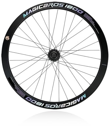 700C Fast Växel Cykelhjulset Aluminiumlegering Fälg Höjd 40/60 Mm Cykel Fram Bak Hjul 100/120 Mm V-broms Lager Nav for 23-28C Ytterdäck(Rear,40mm)