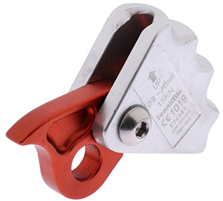 MagiDeal Absturzsicherung Gerät Klettern Baumklettern Seilbremse Sicherungsgerät Für 9-12 mm Seile