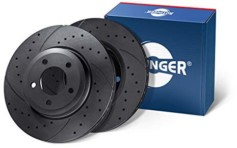 ROTINGER Rotori disco freno (asse anteriore, Set di 2 pezzi) Con rivestimento anticorrosione, RT 21689-GL T5