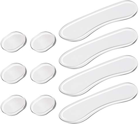 LUTER 10 Teilige Trommel Dämpfer Gele, Weiche, Klare Ovale und Lange Trommel Schall Dämpfer Schall Dämpfungs Pads Klangregelung für Trommelkopf Becken