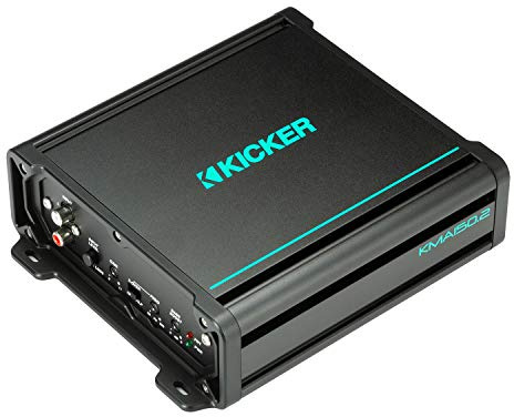 KICKER KMA150.2 2x75w 2-Ch resistente a la intemperie Amplificador de rango completo; Cumple con RoHS