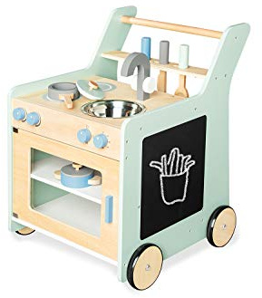 PINOLINO Kinderküche Kalle, pastellgrün, türkis, 6 kg