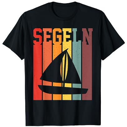 Segelboot Captain Segler Segelsport T-Shirt