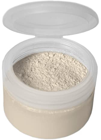 Grimas Color Puder, Farbe beige 02, 50g, leicht getönter, wasserabweisender Powder zum fixieren, egalisieren, mattieren und direkten Auftragen, vegan, unparfümiert