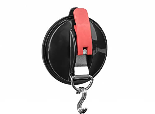 CALIMA 46061 Ventouse avec Anneau et 2 Crochets Charge maximale 50 kg