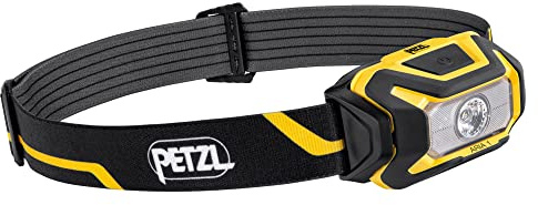 PETZL E069AA00 Aria 1 Headlamp nero/Yellow