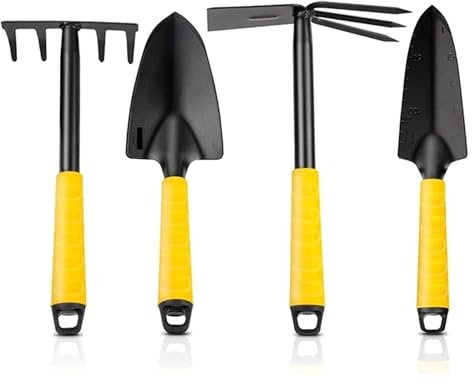 Strumenti da giardinaggio, pala da giardinaggio, Mini Set di attrezzi da giardinaggio domestici Piccola pala Rastrello Vanga Pala Rastrello Vanga Terreno Sollevamento Fiori Piante domestiche in vaso S