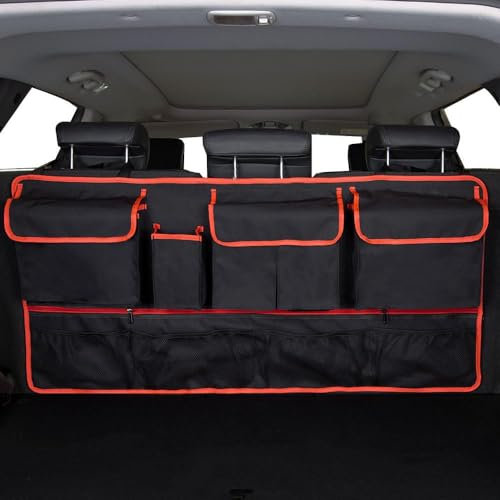 EIWXEFQT Auto Kofferraum Organizer, für Opel Vauxhall Astra K Corsa E 2015-2019 Wasserdicht Multifunktionale Kofferraumtasche Auto Aufbewahrungstasche