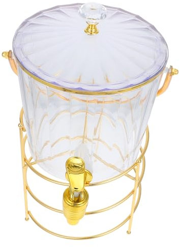 FUNNETOYU Jarra De Limonada Con Grifo Portátil Dispensador De Agua Para Refrigerador Jarra De Bebidas De
