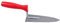 DIYEAH Truelle Ciment Carrelage Enregistrement Grattoir Petit Tuile Outils Concrets Brique Plat Maçonnerie Coupeur De Mastic Spatule De Chantier Plastique Rouge