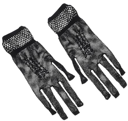 Healeved Guantes De Rejilla Hueca Guantes De Novia De Protección Solar para Mujer