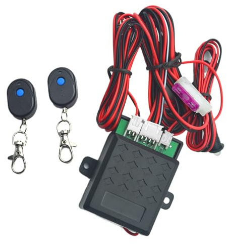 Inmovilizador de Vehículos,Alarma Antirrobo de Largo Alcance,Dispositivo Antirrobo para Coche - para Prevención en Aparcamiento Exterior 12V y Protección de Camiones y