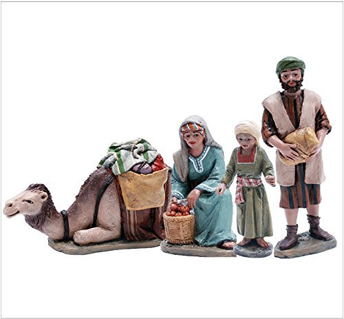 Triciclo Editores Figuras del Belén, Familia de Mercaderes (Familia de Mercaderes)