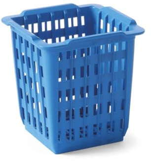 HENDI Cesta para cubiertos - azul - 125x84x(H)135 mm