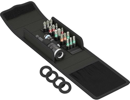 Wera 05134021001 Terrassenbau-Set T 1, Terassenbau Werkzeug-Satz, 17-teilig