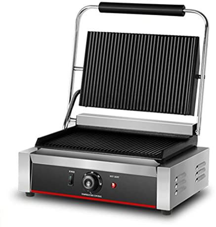 AIZYR Sandwichera Antiadherente Panini Press Máquina De Parrilla De Prensa De Sándwich Eléctrica con Control De Temperatura De 122 ° F A 572 ° F para Hacer Sándwiches Panini, Bistec, Hamburguesas